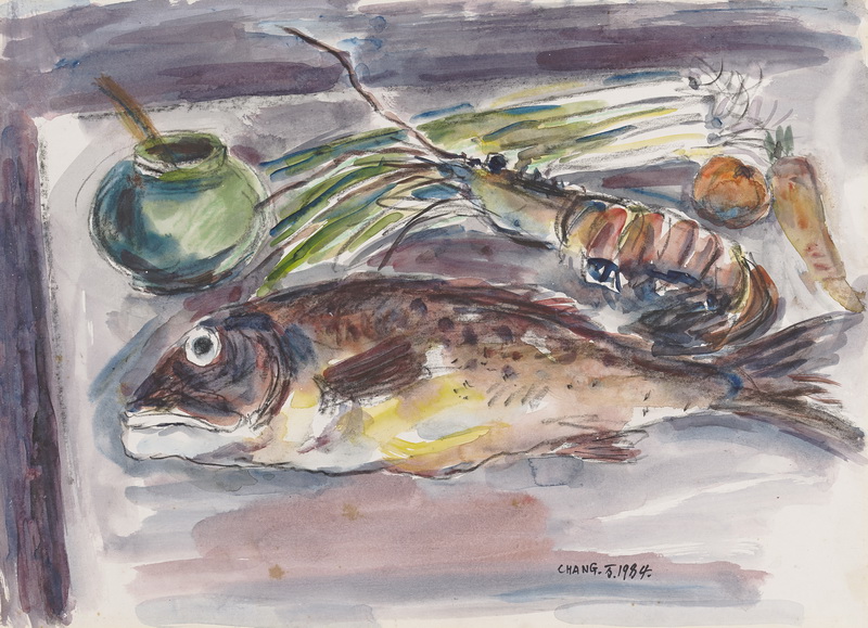 魚、蝦、靜物