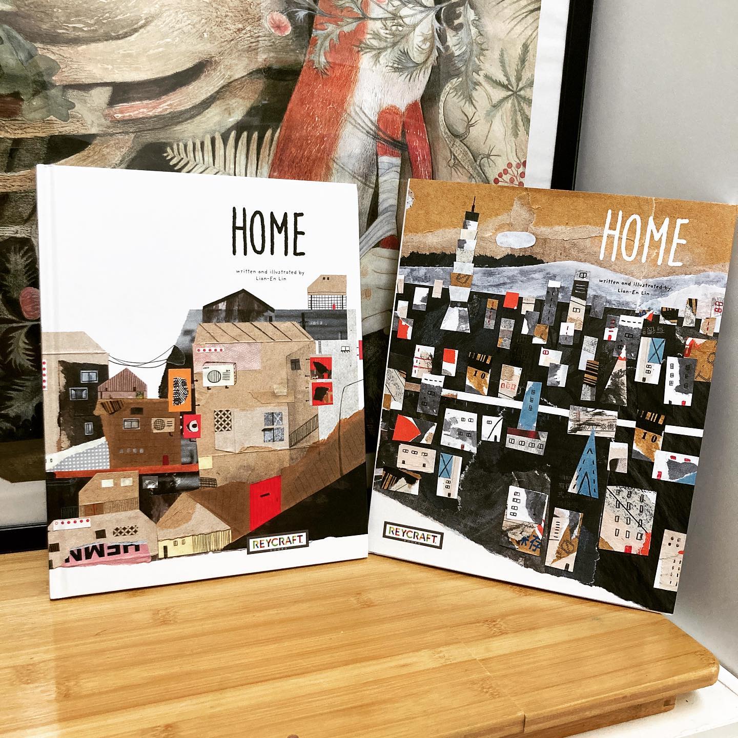 林廉恩創作繪本《HOME》