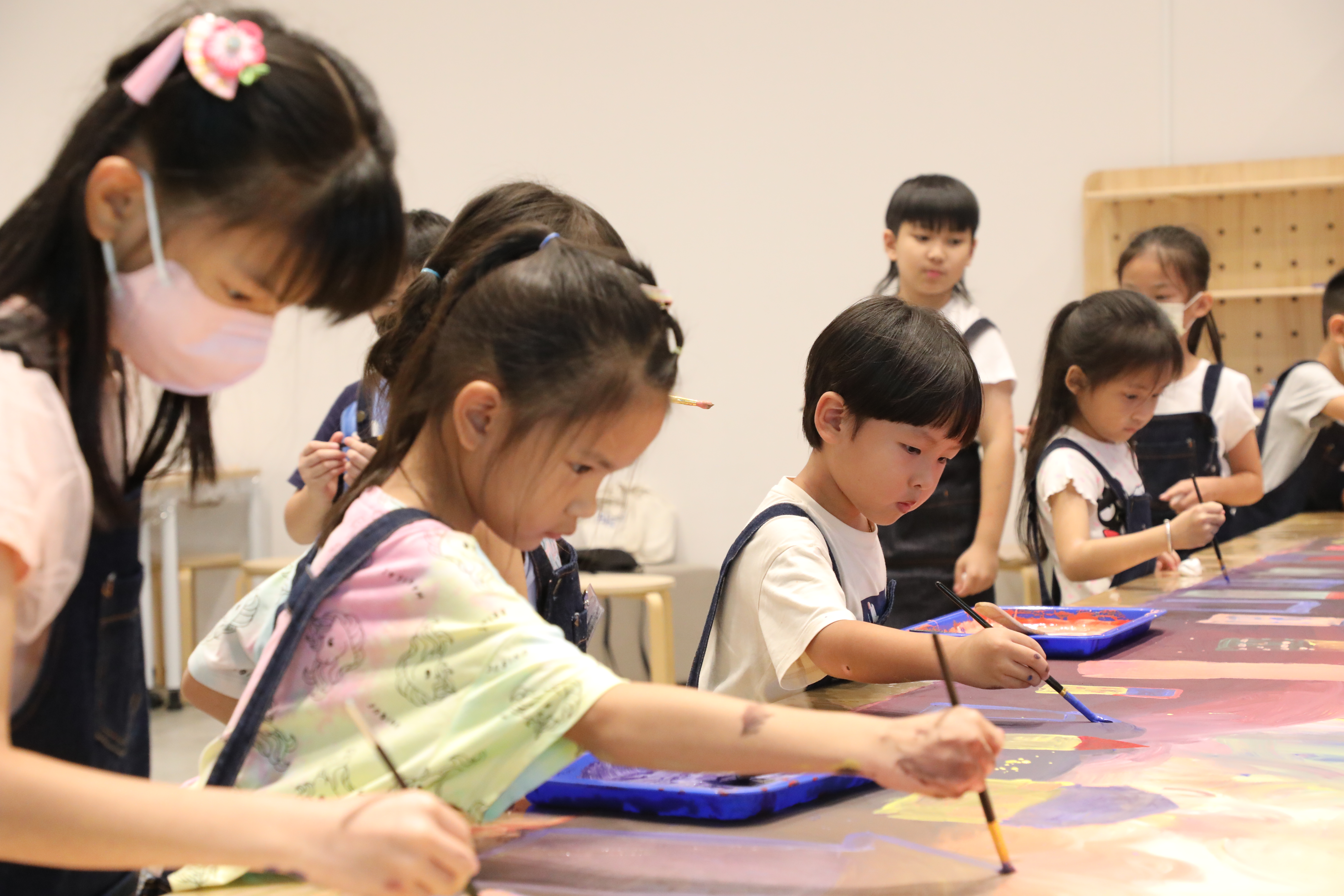 多媒材的使用，讓孩子盡情玩創意、玩藝術 (活動示意圖)