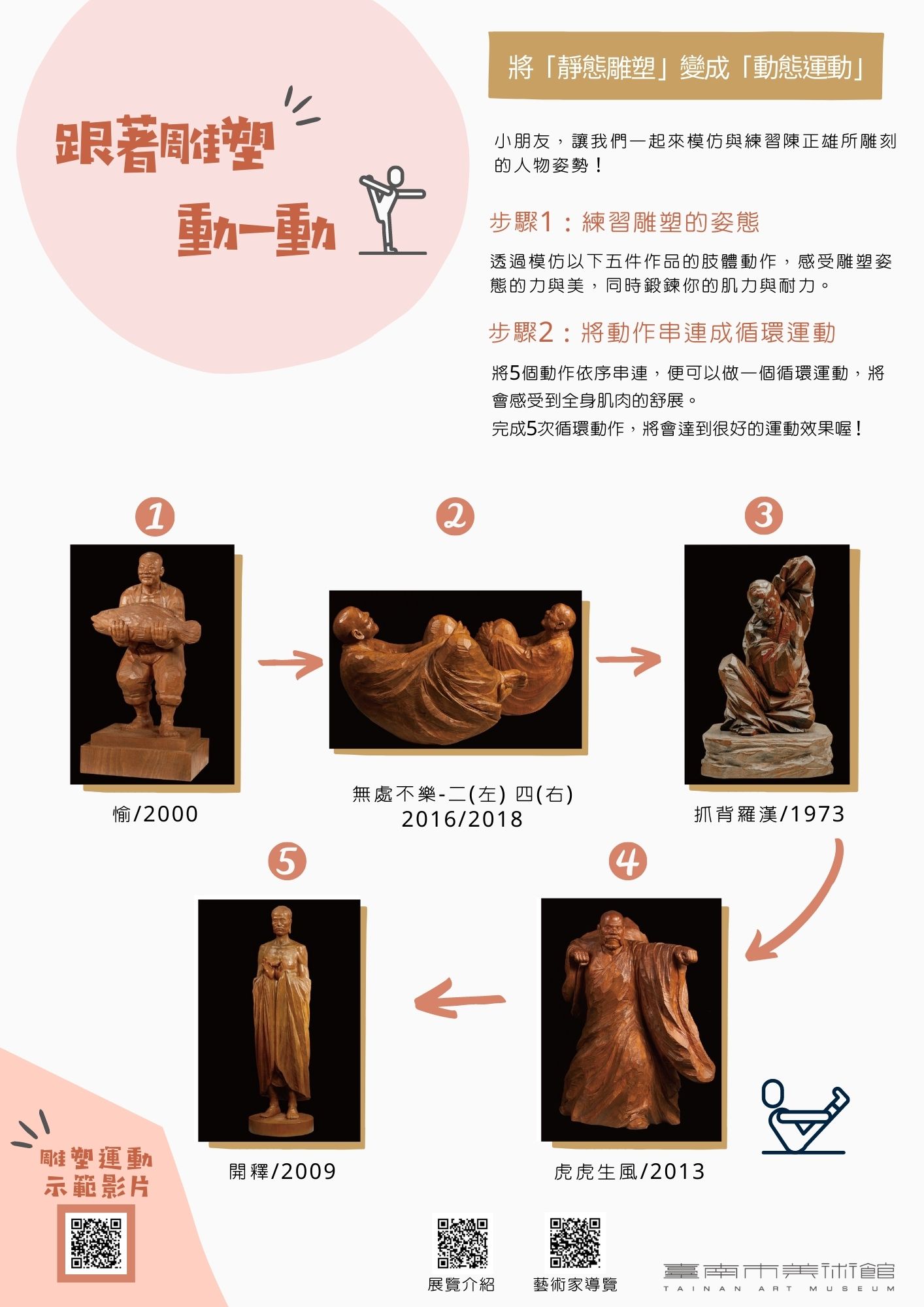 〈一生持刀修行的雕刻家—陳正雄〉學習單2