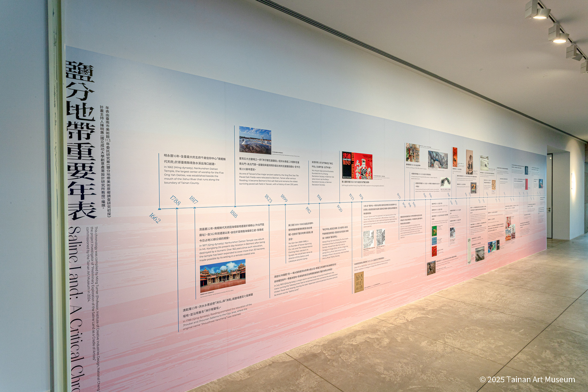 鹽分地帶重要年表 Saline Land: A Critical Chronology｜本館113年委託研究案《鹽分地帶美術發展研究計畫》計畫主持人陳明惠 Ming Turner 編撰